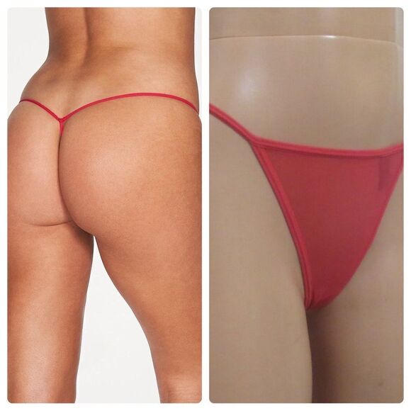 Frederick’s of Hollywood Barberry Exxtreme Microfiber Mini G-String - Picture 1 of 5